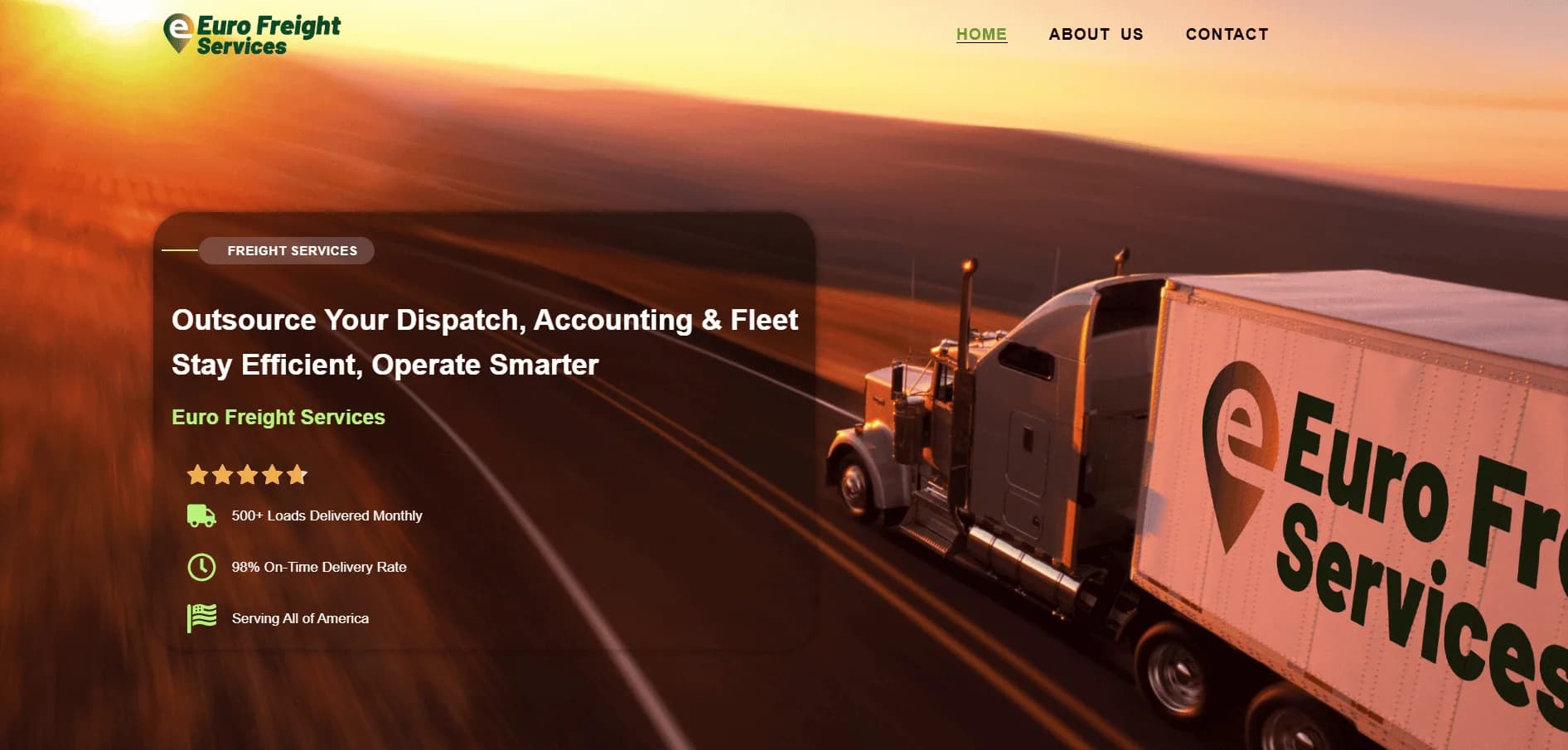 Euro Freight Services — Websites